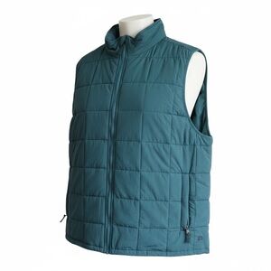 Merrell Men’s Teal Quilted Puffer Vest XL Outdoor Layering Jacket GORPcore Style